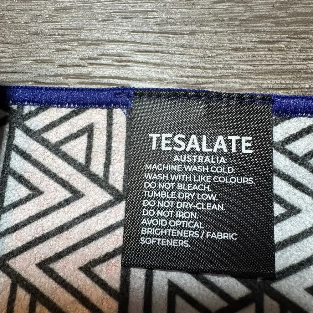 Tesalate Australia Microfiber Sand Free Beach Towel Multicolor Striped